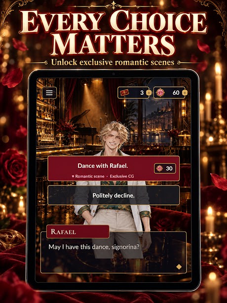 Gilded Cage Waltz: Mafia Otome screenshot 8